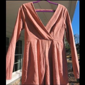 Pink Suede Romper—Never Worn! (L)